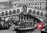 Image of annual gondola regatta Venice Italy, 1930, second 51 stock footage video 65675071708