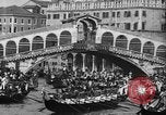 Image of annual gondola regatta Venice Italy, 1930, second 52 stock footage video 65675071708