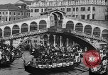 Image of annual gondola regatta Venice Italy, 1930, second 53 stock footage video 65675071708
