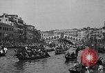 Image of annual gondola regatta Venice Italy, 1930, second 58 stock footage video 65675071708