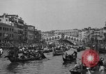 Image of annual gondola regatta Venice Italy, 1930, second 59 stock footage video 65675071708