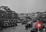 Image of annual gondola regatta Venice Italy, 1930, second 60 stock footage video 65675071708