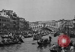 Image of annual gondola regatta Venice Italy, 1930, second 61 stock footage video 65675071708