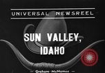Image rodeo Sun Valley Idaho USA, 1939, de la seconde 3 séquences d'archives historiques vidéo 65675071717