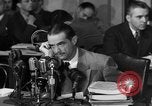 Standbild Senat Anhörungen mit Howard Hughes Washington DC USA, 1947, aus Sekunde 48 historischem Filmmaterial Videoclip 65675071720