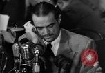 Standbild Senat Anhörungen mit Howard Hughes Washington DC USA, 1947, aus Sekunde 55 historischem Filmmaterial Videoclip 65675071720