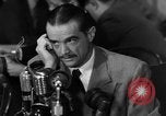 Standbild Senat Anhörungen mit Howard Hughes Washington DC USA, 1947, aus Sekunde 56 historischem Filmmaterial Videoclip 65675071720
