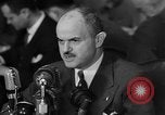Image of Bennett E. Myers testifying before Senate Subcommittee Washington DC USA, 1947, second 43 stock footage video 65675071721