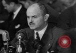 Image of Bennett E. Myers testifying before Senate Subcommittee Washington DC USA, 1947, second 48 stock footage video 65675071721