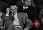 Image of Senate War Investigating Subcommittee hearings with Howard Hughes Washington DC USA, 1947, second 8 stock footage video 65675071722