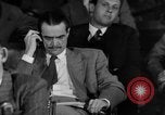 Image of Senate War Investigating Subcommittee hearings with Howard Hughes Washington DC USA, 1947, second 10 stock footage video 65675071722