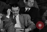 Image of Senate War Investigating Subcommittee hearings with Howard Hughes Washington DC USA, 1947, second 11 stock footage video 65675071722