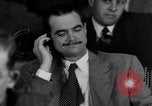 Image of Senate War Investigating Subcommittee hearings with Howard Hughes Washington DC USA, 1947, second 47 stock footage video 65675071722