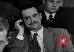 Image of Senate War Investigating Subcommittee hearings with Howard Hughes Washington DC USA, 1947, second 50 stock footage video 65675071722