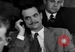 Image of Senate War Investigating Subcommittee hearings with Howard Hughes Washington DC USA, 1947, second 55 stock footage video 65675071722