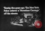 Image of Early 1900s car traffic New York City United States USA, 1920, second 14 stock footage video 65675071726