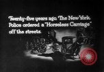 Image of Early 1900s car traffic New York City United States USA, 1920, second 15 stock footage video 65675071726
