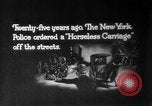 Image of Early 1900s car traffic New York City United States USA, 1920, second 18 stock footage video 65675071726