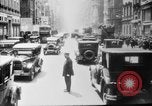 Image of Early 1900s car traffic New York City United States USA, 1920, second 52 stock footage video 65675071726
