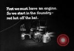 Image of Foundry in Studebaker automobile manufacturing plant South Bend Indiana USA, 1920, second 34 stock footage video 65675071727