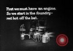 Image of Foundry in Studebaker automobile manufacturing plant South Bend Indiana USA, 1920, second 36 stock footage video 65675071727