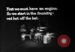 Image of Foundry in Studebaker automobile manufacturing plant South Bend Indiana USA, 1920, second 41 stock footage video 65675071727
