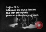 Standbild Herstellung und Montage von Studebaker Autos South Bend Indiana USA, 1920, aus Sekunde 9 historischem Filmmaterial Videoclip 65675071730