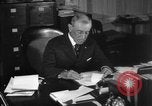 Image of Woodrow Wilson signs proclamation of war against Germany Washington DC USA, 1917, second 15 stock footage video 65675071733