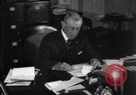 Image of Woodrow Wilson signs proclamation of war against Germany Washington DC USA, 1917, second 16 stock footage video 65675071733