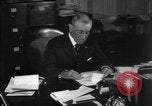 Image of Woodrow Wilson signs proclamation of war against Germany Washington DC USA, 1917, second 18 stock footage video 65675071733