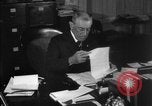 Image of Woodrow Wilson signs proclamation of war against Germany Washington DC USA, 1917, second 23 stock footage video 65675071733