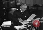 Image of Woodrow Wilson signs proclamation of war against Germany Washington DC USA, 1917, second 24 stock footage video 65675071733