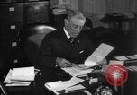 Image of Woodrow Wilson signs proclamation of war against Germany Washington DC USA, 1917, second 25 stock footage video 65675071733