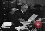 Image of Woodrow Wilson signs proclamation of war against Germany Washington DC USA, 1917, second 26 stock footage video 65675071733