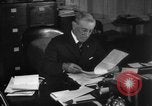 Image of Woodrow Wilson signs proclamation of war against Germany Washington DC USA, 1917, second 27 stock footage video 65675071733