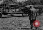 Image of President Woodrow Wilson at the first regular air mail service ceremon United States USA, 1918, second 4 stock footage video 65675071735