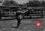 Image of President Woodrow Wilson at the first regular air mail service ceremon United States USA, 1918, second 7 stock footage video 65675071735