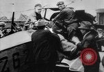 Image of President Woodrow Wilson at the first regular air mail service ceremon United States USA, 1918, second 17 stock footage video 65675071735