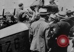 Image of President Woodrow Wilson at the first regular air mail service ceremon United States USA, 1918, second 26 stock footage video 65675071735