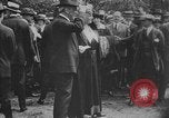 Image of President Woodrow Wilson at the first regular air mail service ceremon United States USA, 1918, second 59 stock footage video 65675071735