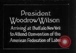 Image of Woodrow Wilson at Labor convention Buffalo New York USA, 1917, second 1 stock footage video 65675071736