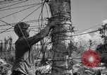 Standbild Kommunikation Peleliu Palau Inseln, 1945, aus Sekunde 22 historischem Filmmaterial Videoclip 65675071784