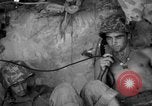 Standbild Kommunikation Peleliu Palau Inseln, 1945, aus Sekunde 56 historischem Filmmaterial Videoclip 65675071784