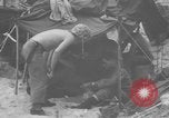 Image des activités de communication Peleliu îles Palau, 1945, de la seconde 27 séquences d'archives historiques vidéo 65675071786