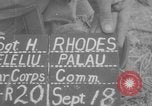 Standbild Marine Corps Kommunikation Peleliu Palau Inseln, 1945, aus Sekunde 1 historischem Filmmaterial Videoclip 65675071787