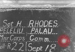 Standbild Kommunikation Peleliu Palau Inseln, 1945, aus Sekunde 1 historischem Filmmaterial Videoclip 65675071789