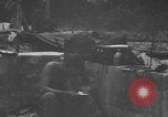 Standbild Kommunikation Peleliu Palau Inseln, 1945, aus Sekunde 62 historischem Filmmaterial Videoclip 65675071790