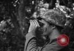 Standbild Kommunikation Peleliu Palau Inseln, 1945, aus Sekunde 15 historischem Filmmaterial Videoclip 65675071792