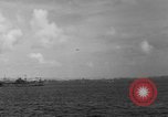 Standbild Bombardierung Insel Tinian Marianen, 1944, aus Sekunde 44 historischem Filmmaterial Videoclip 65675071813