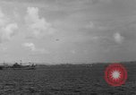 Standbild Bombardierung Insel Tinian Marianen, 1944, aus Sekunde 45 historischem Filmmaterial Videoclip 65675071813